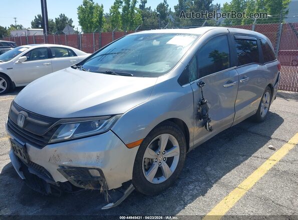 5FNRL6H76KB068455 2019 HONDA ODYSSEY Gray Vista tres cuartos delantera izquierda