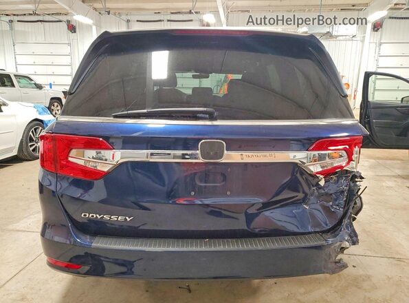 5FNRL6H76LB004532 2020 HONDA ODYSSEY Blue უკანა ხედი