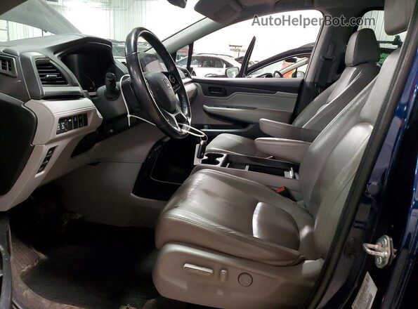 5FNRL6H76LB004532 2020 HONDA ODYSSEY Blue წინა სალონის ხედი
