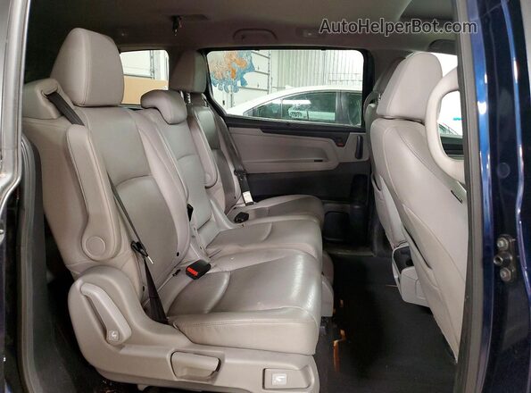 5FNRL6H76LB004532 2020 HONDA ODYSSEY Blue უკანა სალონის ხედი
