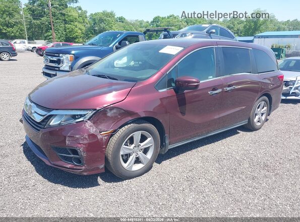 5FNRL6H76LB057120 2020 HONDA ODYSSEY Burgundy Front left