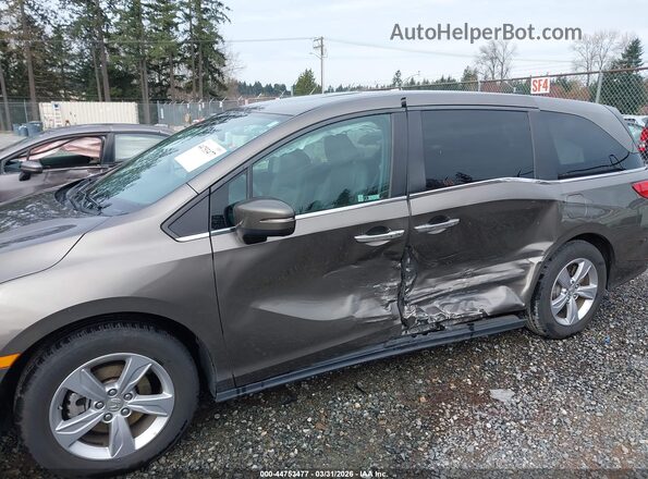 5FNRL6H77JB094495 2018 HONDA ODYSSEY Brown Widok z przodu