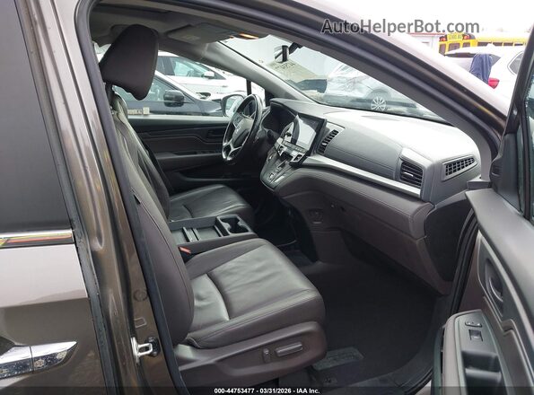 5FNRL6H77JB094495 2018 HONDA ODYSSEY Brown 