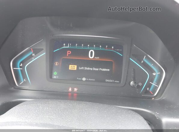 5FNRL6H77JB094495 2018 HONDA ODYSSEY Brown Widok tylnych siedzeń