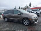 2018 Honda Odyssey Ex-l Brown vin: 5FNRL6H77JB094495