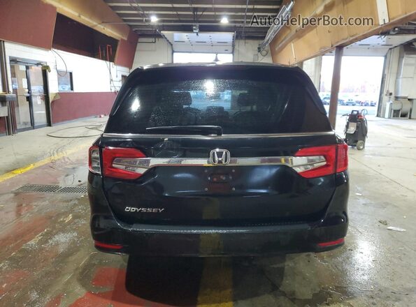 5FNRL6H77LB020089 2020 HONDA ODYSSEY Черный Вид сзади