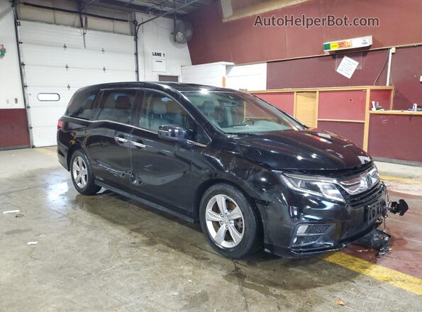 5FNRL6H77LB020089 2020 HONDA ODYSSEY Черный Передняя правая четверть