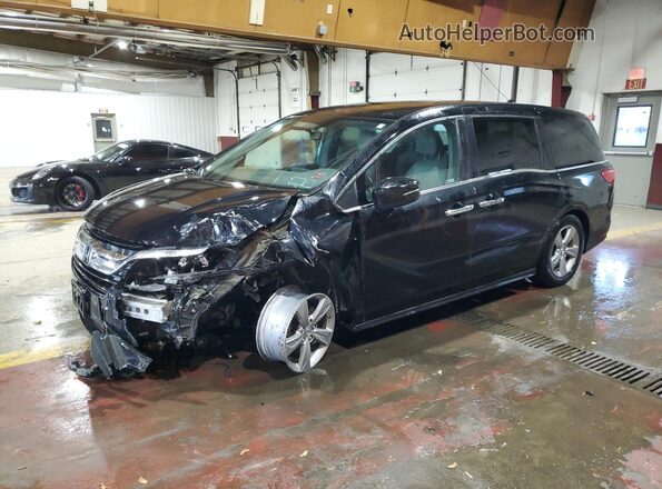 5FNRL6H77LB020089 2020 HONDA ODYSSEY Черный Передняя левая четверть