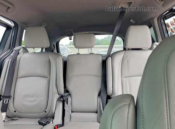 5FNRL6H78KB026059 2019 HONDA ODYSSEY Charcoal Vista de los asientos traseros