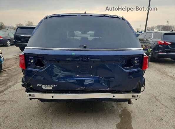 5FNRL6H78LB061654 2020 HONDA ODYSSEY Blue Вид ззаду
