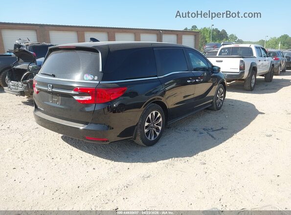 5FNRL6H79NB003670 2022 HONDA ODYSSEY Черный Задняя правая четверть