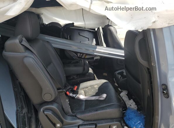 5FNRL6H79PB053262 2023 HONDA ODYSSEY Blue Widok wnętrza z tyłu