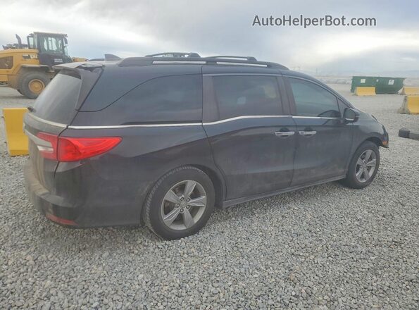 5FNRL6H7XJB047817 2018 HONDA ODYSSEY Черный Задняя правая четверть