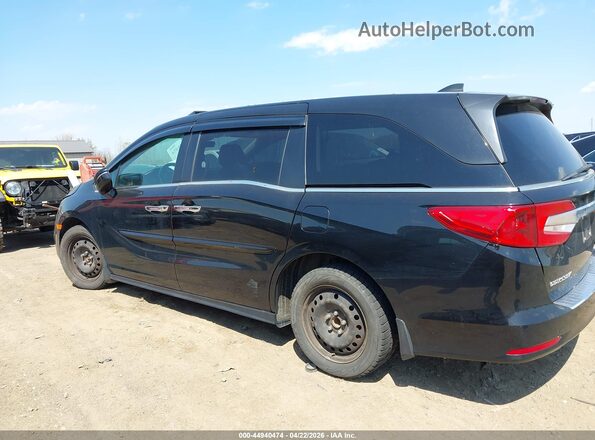 5FNRL6H7XKB065252 2019 HONDA ODYSSEY Черный Панорамный вид салона 360°