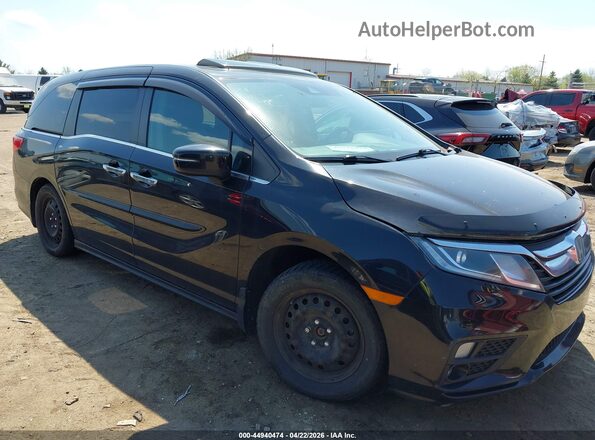 5FNRL6H7XKB065252 2019 HONDA ODYSSEY Черный Вид задней части салона