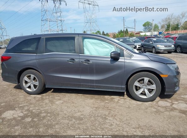 5FNRL6H7XLB014464 2020 HONDA ODYSSEY Gray სალონის 360-გრადუსიანი ხედი