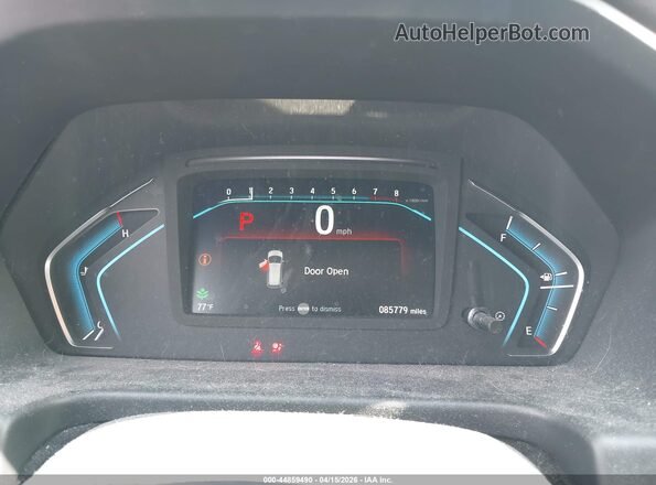 5FNRL6H7XLB014464 2020 HONDA ODYSSEY Gray უკანა სავარძლების ხედი