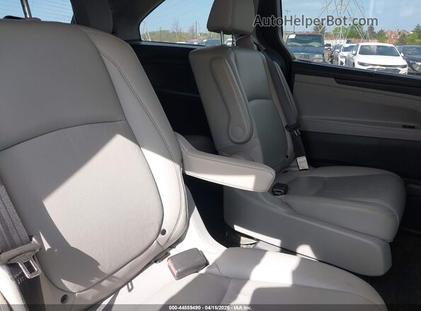 5FNRL6H7XLB014464 2020 HONDA ODYSSEY Gray VIN კოდის სტიკერის ხედი
