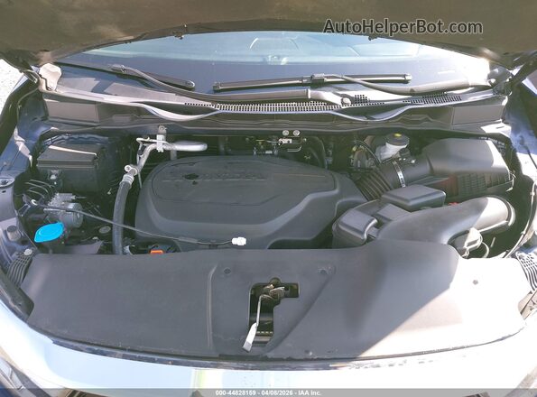 5FNRL6H7XNB013799 2022 HONDA ODYSSEY Синий Вид сзади