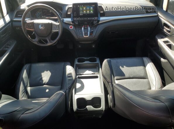 5FNRL6H7XRB004591 2024 HONDA ODYSSEY Черный Вид панели приборов