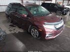 2019 Honda Odyssey Touring Темно-бордовый vin: 5FNRL6H83KB073752