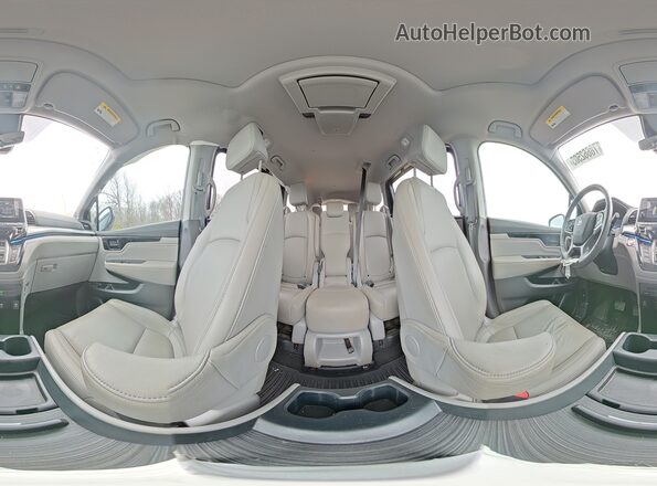 5FNRL6H83RB001783 2024 HONDA ODYSSEY Угольный Панорамный вид салона 360°