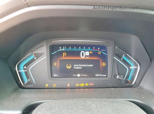 5FNRL6H83RB072496 2024 HONDA ODYSSEY Синий Вид щитка приборов