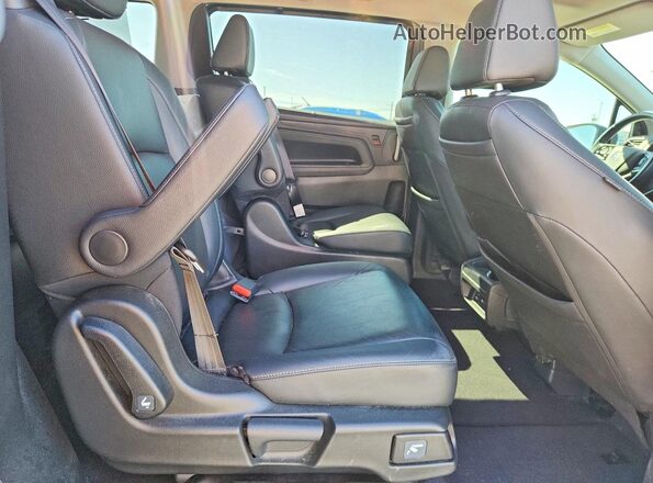 5FNRL6H84MB007701 2021 HONDA ODYSSEY Gray Вид задньої частини салону
