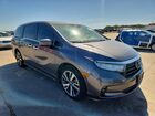 2021 Honda Odyssey Touring Gray vin: 5FNRL6H84MB007701