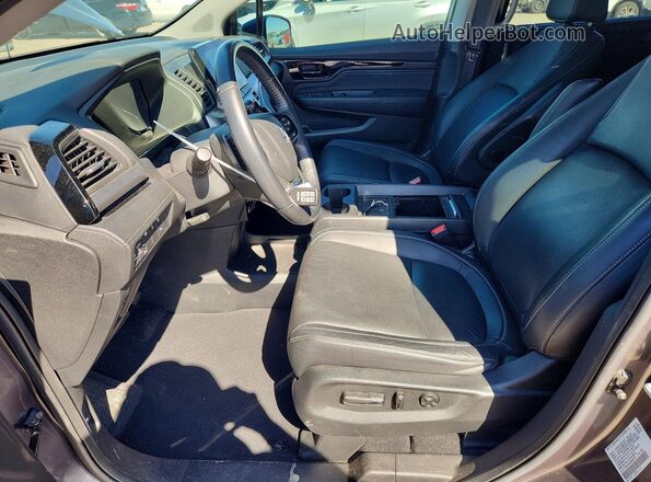 5FNRL6H84MB007701 2021 HONDA ODYSSEY Gray Вид салону спереду