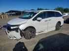 2021 Honda Odyssey Touring White vin: 5FNRL6H84MB033618