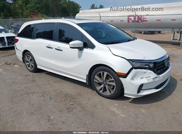 5FNRL6H84PB006200 2023 HONDA ODYSSEY White Przód prawy
