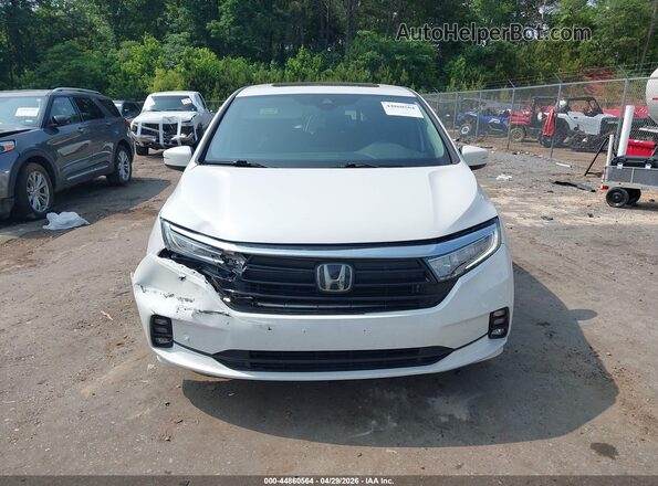5FNRL6H84PB006200 2023 HONDA ODYSSEY White Widok zestawu wskaźników