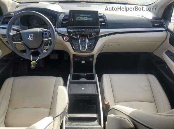 5FNRL6H85SB009289 2025 HONDA ODYSSEY Серебряный Вид панели приборов