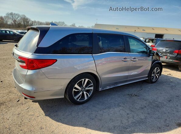 5FNRL6H87MB009524 2021 HONDA ODYSSEY Серый Задняя правая четверть