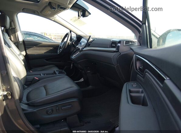 5FNRL6H88MB016644 2021 HONDA ODYSSEY Серый Вид салона спереди