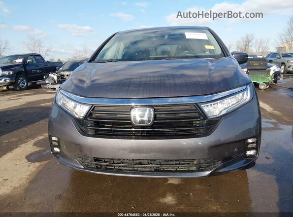 5FNRL6H88MB016644 2021 HONDA ODYSSEY Серый Вид задней части салона