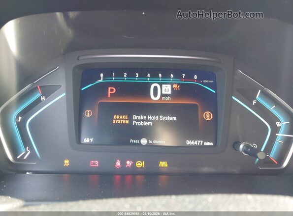 5FNRL6H88PB036039 2023 HONDA ODYSSEY Белый Вид задних сидений