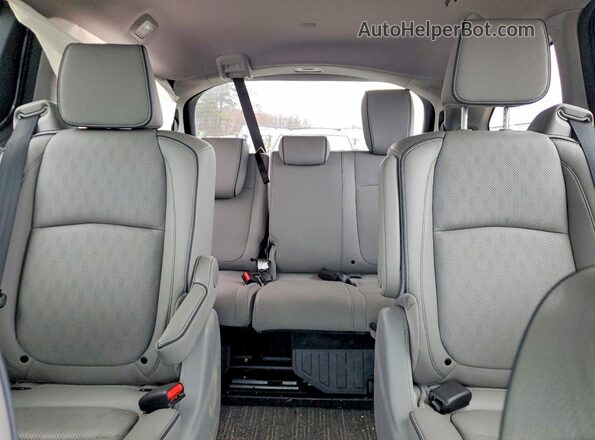 5FNRL6H92PB020203 2023 HONDA ODYSSEY Серый Вид задних сидений