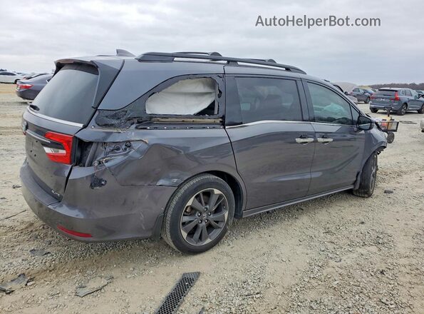 5FNRL6H92PB020203 2023 HONDA ODYSSEY Серый Задняя правая четверть