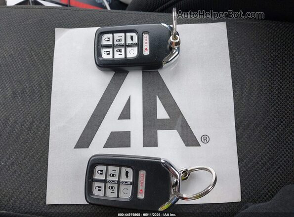 5FNRL6H93JB008407 2018 HONDA ODYSSEY Gray Вид панелі приладів