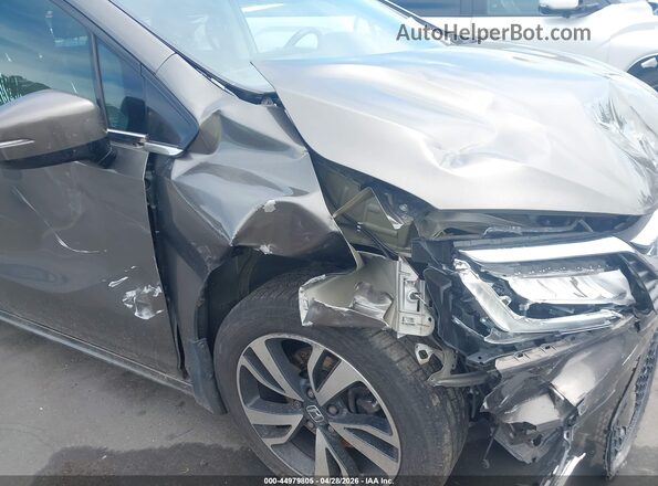 5FNRL6H93JB008407 2018 HONDA ODYSSEY Gray 