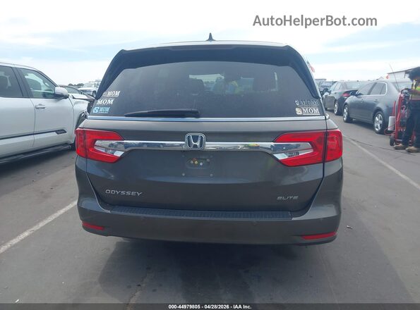 5FNRL6H93JB008407 2018 HONDA ODYSSEY Gray 
