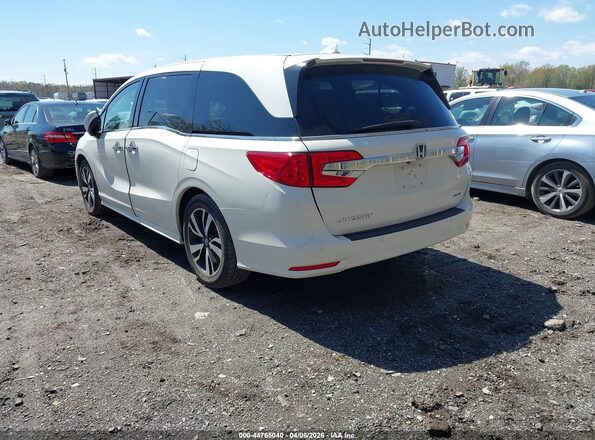 5FNRL6H93JB027071 2018 HONDA ODYSSEY Белый Задняя левая четверть
