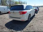 2018 Honda Odyssey Elite Белый vin: 5FNRL6H93JB027071