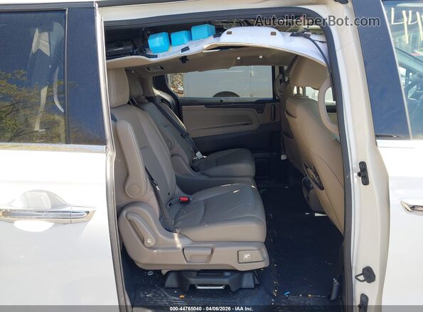 5FNRL6H93JB027071 2018 HONDA ODYSSEY Белый Вид наклейки с VIN-кодом