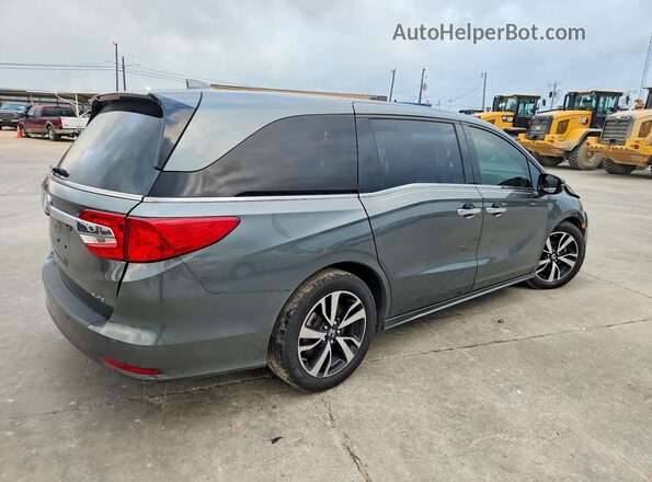 5FNRL6H93JB060748 2018 HONDA ODYSSEY Gray Rear right
