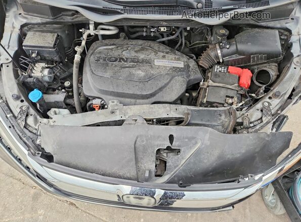 5FNRL6H93JB060748 2018 HONDA ODYSSEY Gray Engine compartment view