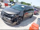 2021 Honda Odyssey Elite Серый vin: 5FNRL6H93MB015104