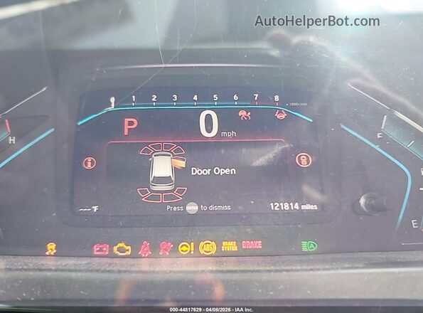 5FNRL6H93MB015104 2021 HONDA ODYSSEY Серый Вид задних сидений